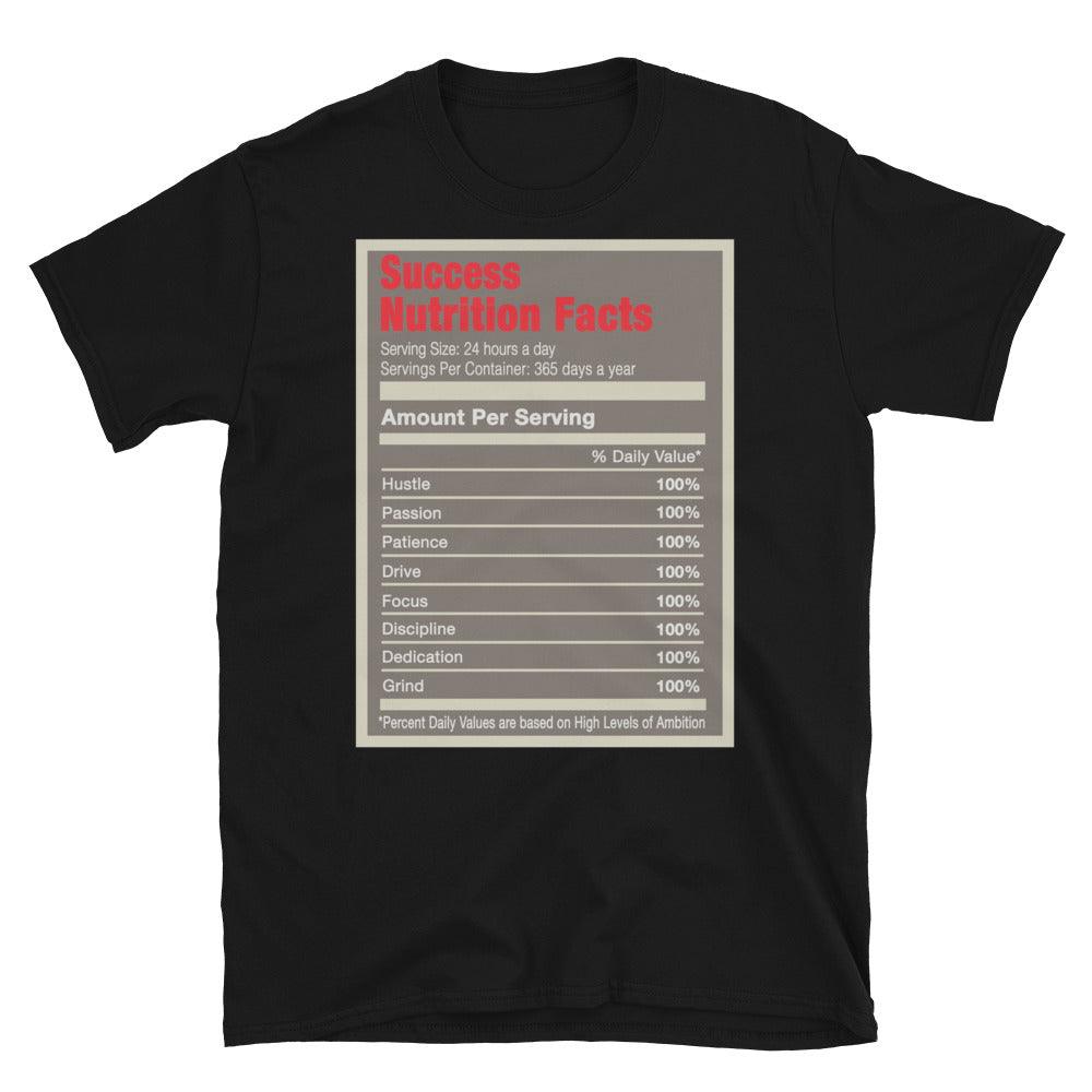 Black Success Nutrition Shirt Travis Scott Air Jordan 1 Low Reverse Mocha photo