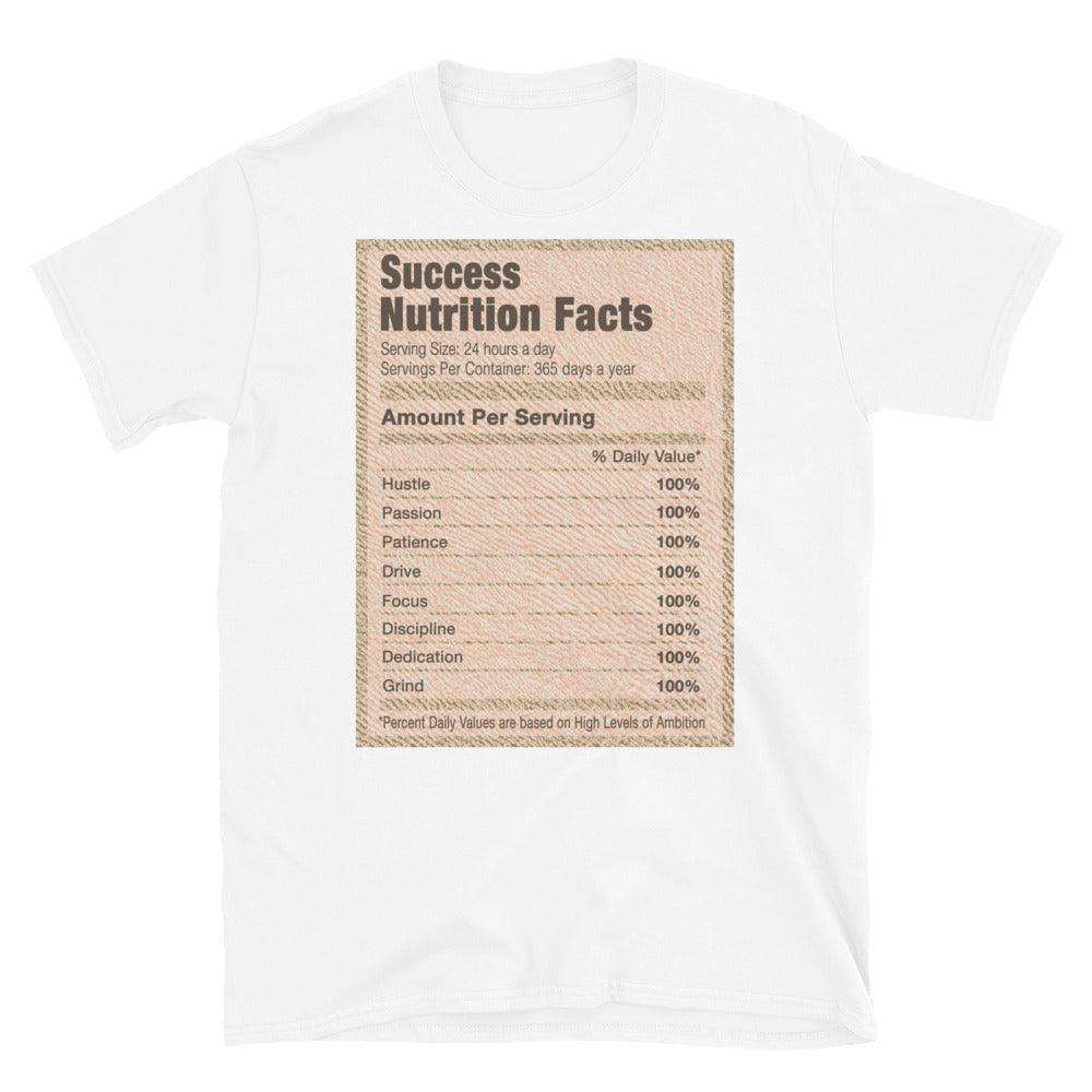 White Success Nutrition Shirt Yeezy Boost 350 V2 Sand Taupe photo