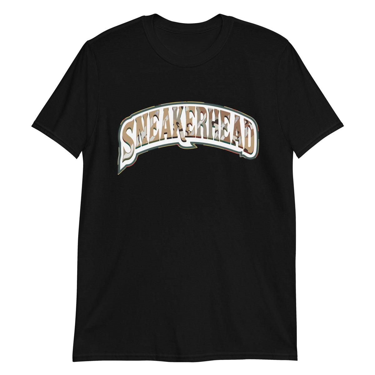 Black Sneakerhead Shirt Nike Dunk Low Sail Multi Camo photo