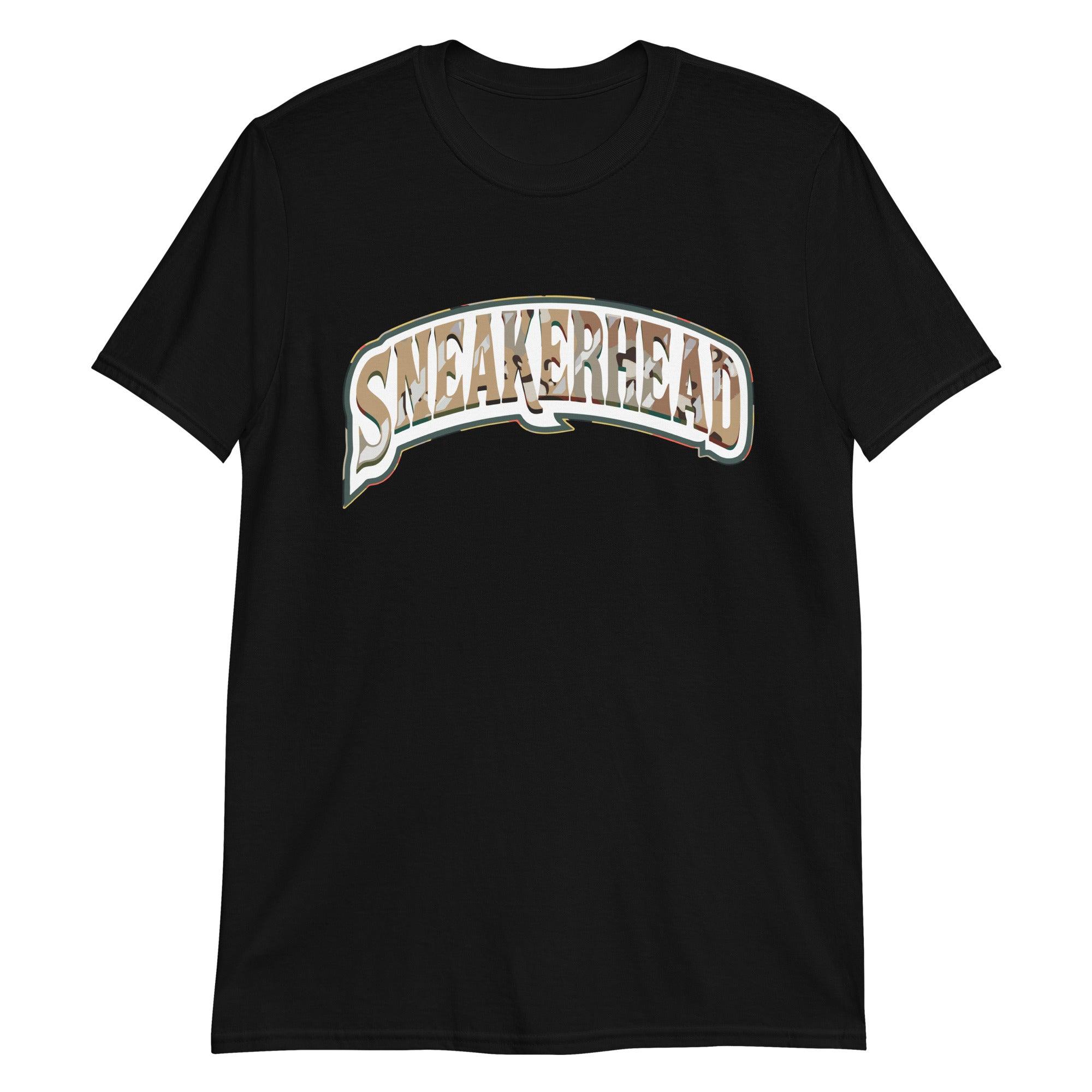 Black Sneakerhead Shirt Nike Dunk Low Sail Multi Camo photo