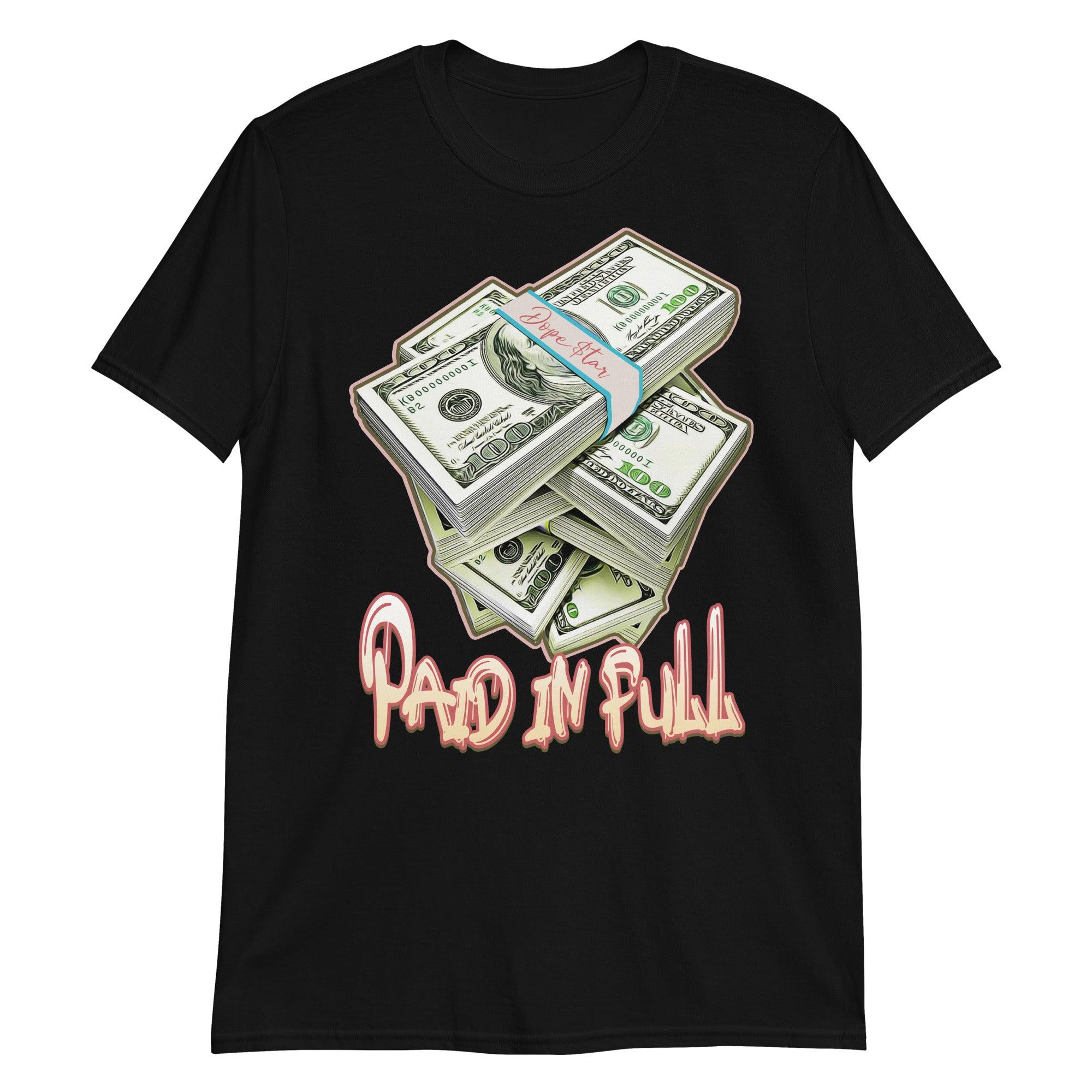 Black Paid In Full Shirt Dunks Mid Social Status Free Lunch Strawberry Milk photo