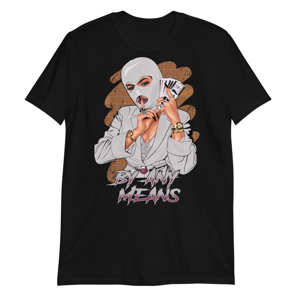 Black By Any Means Shirt AJ 6 Bordeaux photo 
