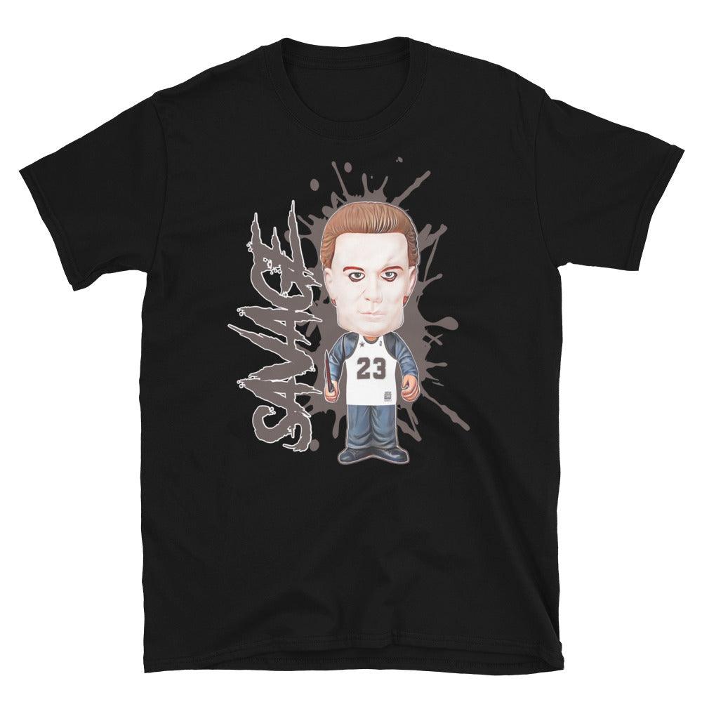 Michael Myers Shirt Nike Air Force 1s Low White Chocolate photo