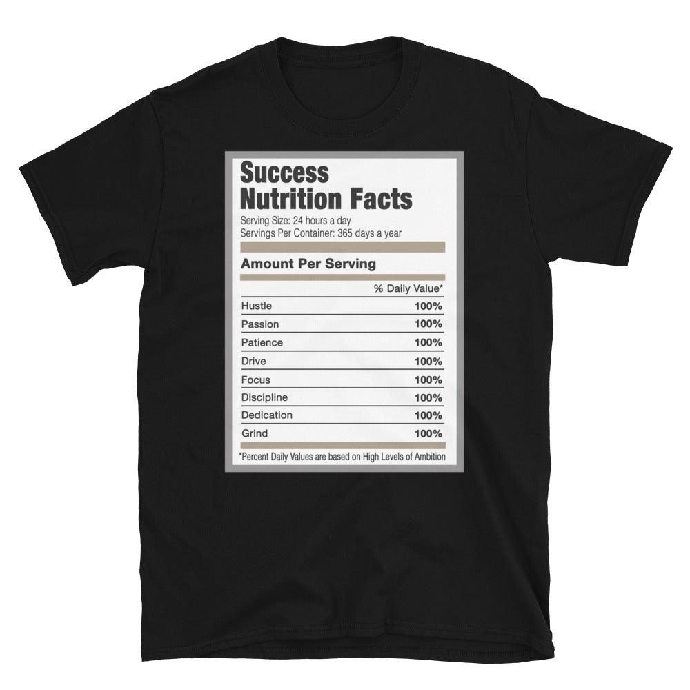 Black Success Nutrition Shirt AJ 12 Retro Playoffs photo