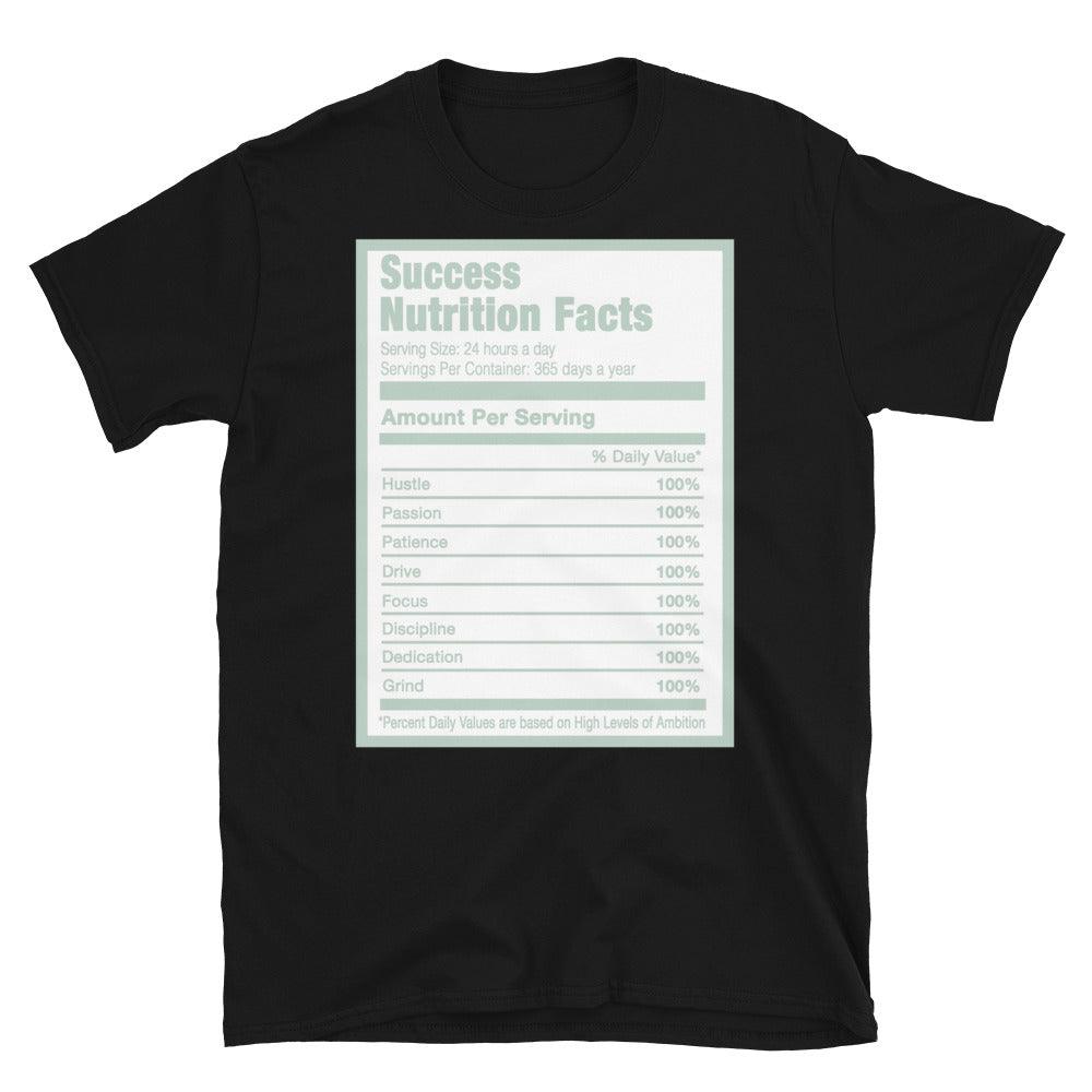 Black Success Nutrition Shirt Nike Dunk Low Next Nature White Mint photo