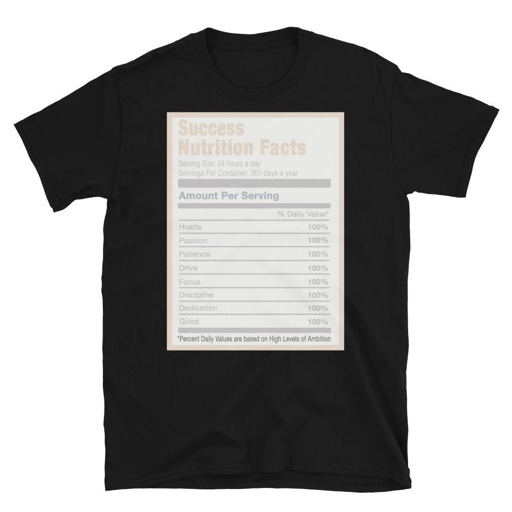Black Success Nutrition Shirt Yeezy Boost 700 V2 Cream photo