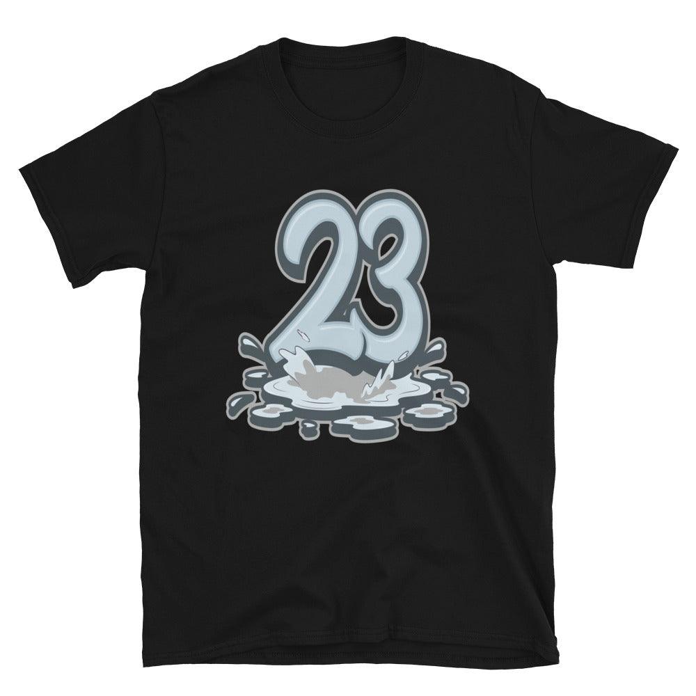 Black 23 Melting Shirt AJ 5 Blue Bird photo