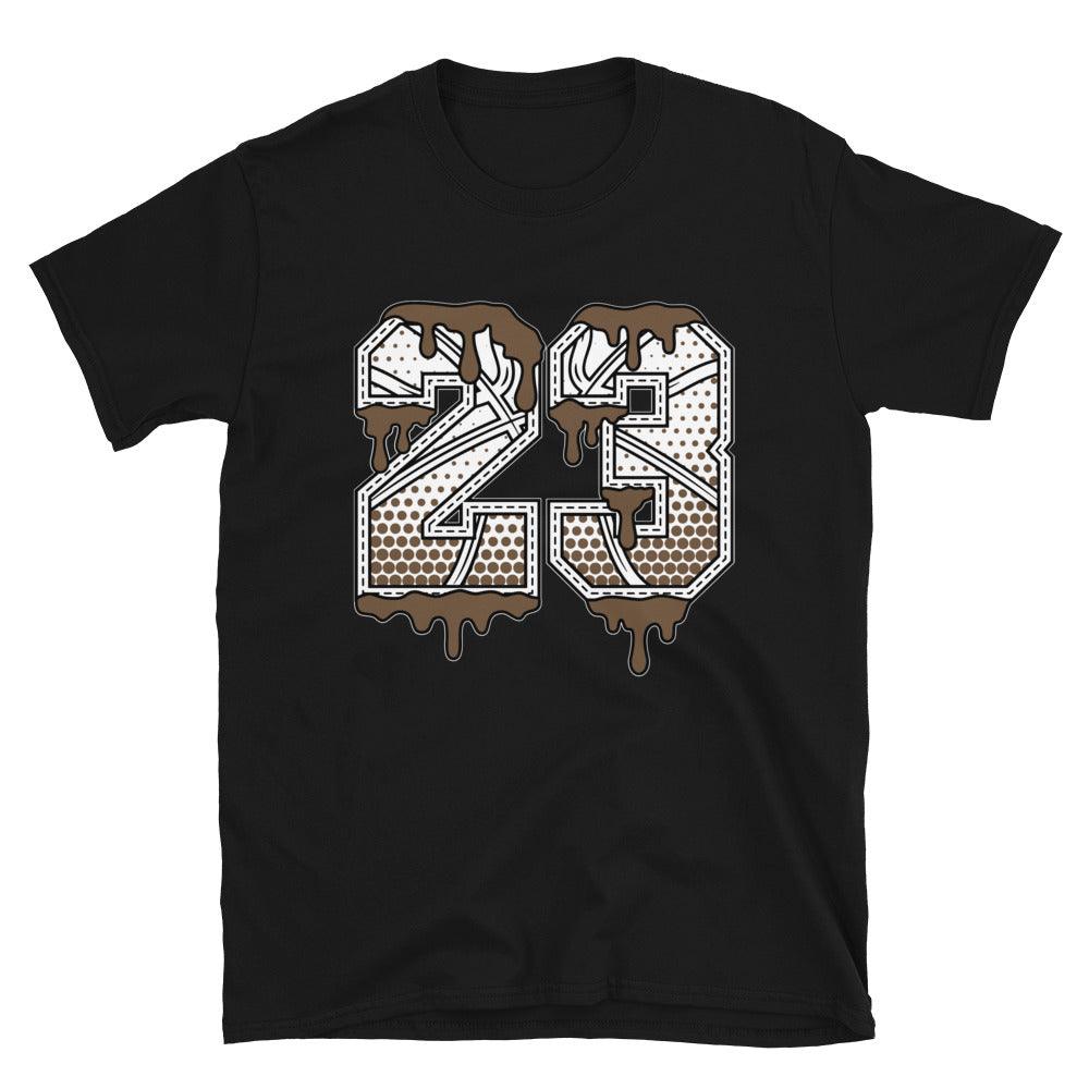 Black 23 Ball Shirt AJ 1 Retro High Dark Mocha photo