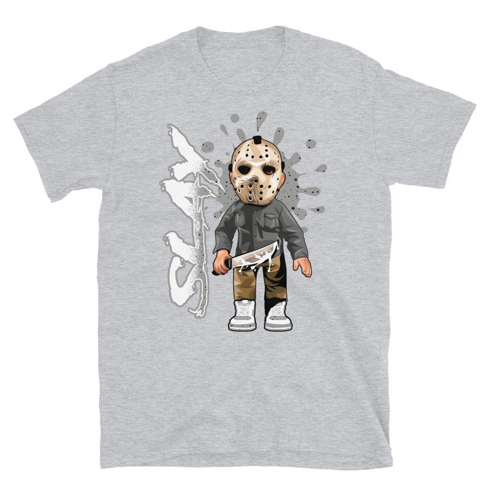 Light Gray Slay Shirt AJ 4 Retro White Oreo 2021 photo