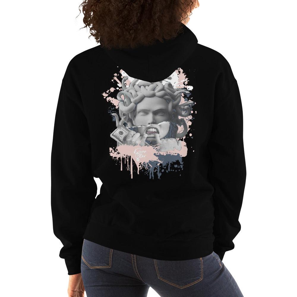 Black Medusa Hoodie AJ 1 Retro High OG Atmosphere photo