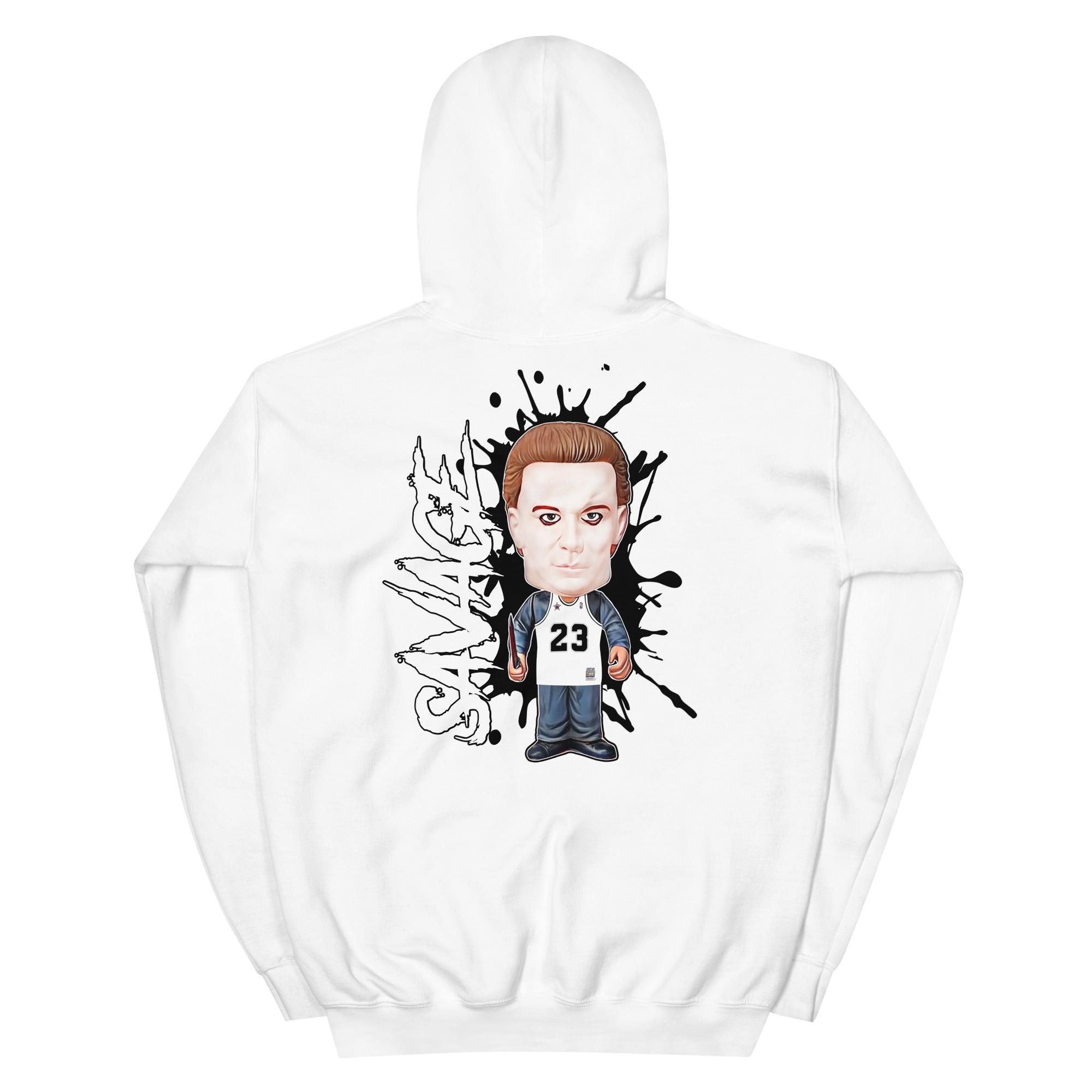 White Savage Hoodie Nike Dunk Low Essential Black Paisley photo