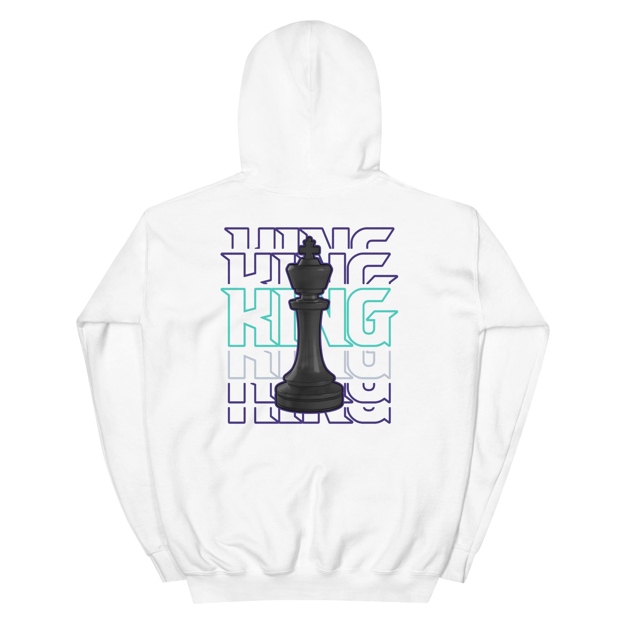 White King Hoodie AJ 5s Alternate Grape photo