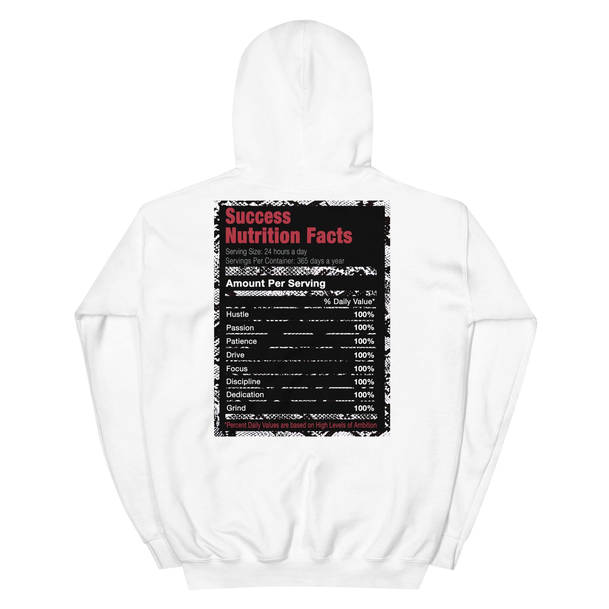 White Success Nutrition Hoodie Nike Air Foamposite One Albino Snakeskin photo