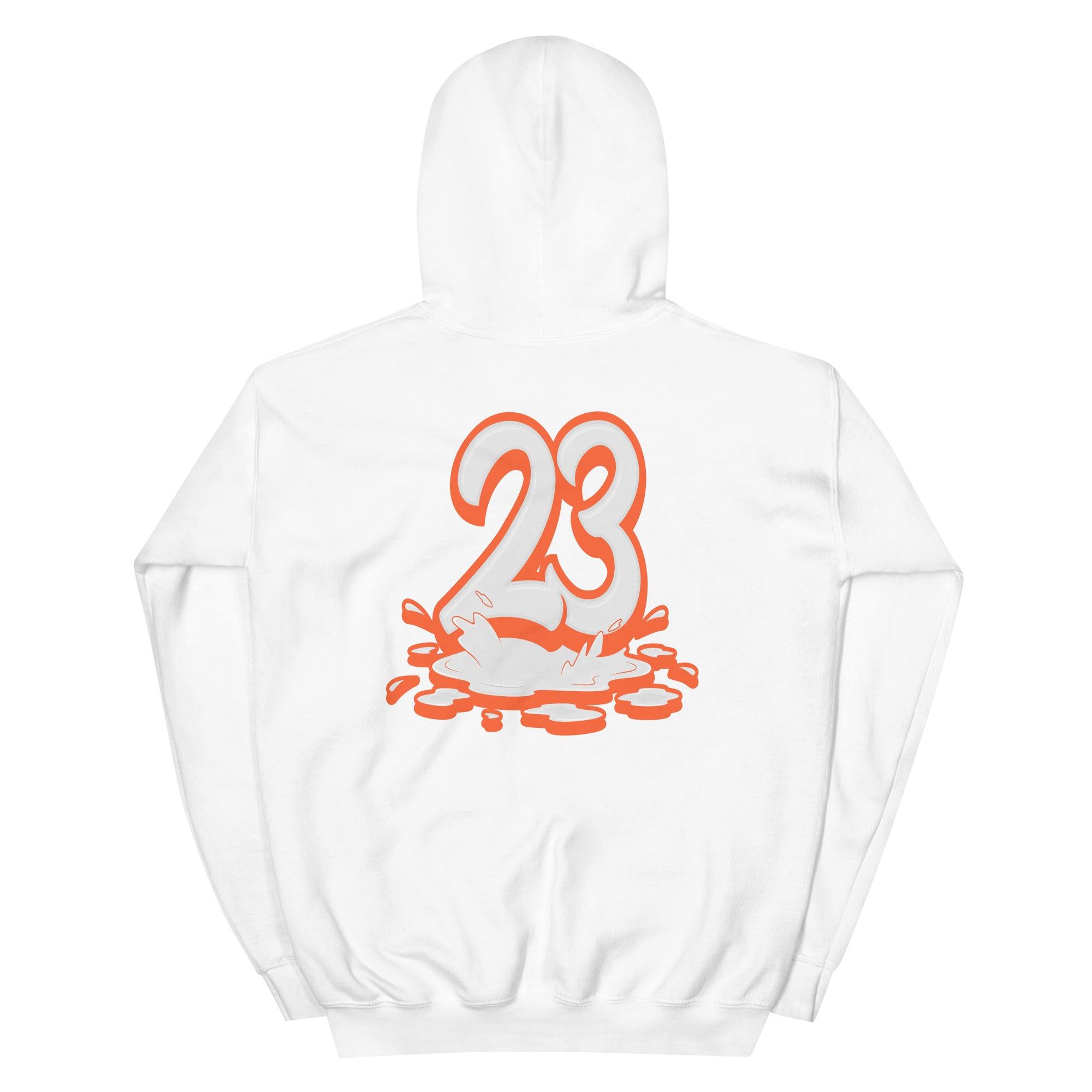White 23 Melting Hoodie Nike Dunk Low Essential Paisley Pack Orange photo